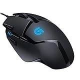 Logitech G402 Hyperion Fury FPS Gaming Mouse + Logitech G240 Gaming Mauspad (für Gaming Mause) schwarz