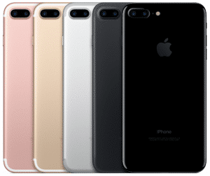 Das IPhone 7 in allen Farbvariationen