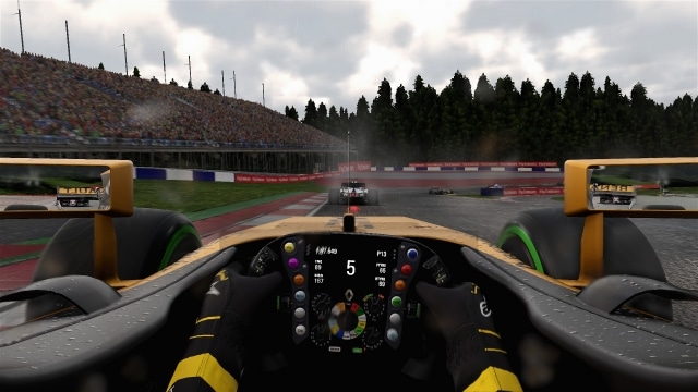 F1 2017 Cockpit View
