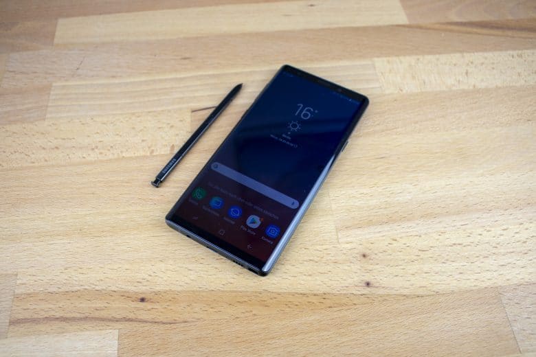 Samsung Galaxy Note 9 with S-Pen