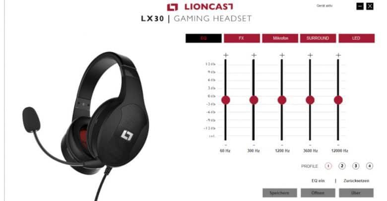 Lioncast LX30 Equalizer