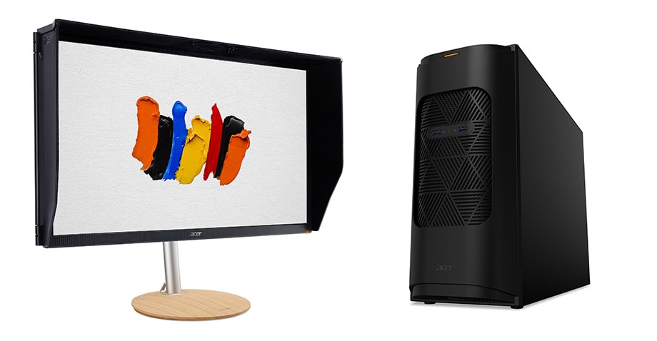 Conceptd New High End Desktops And Monitors For Creatives From Acer