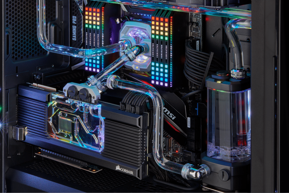Hydro X Corsair Exhibits Custom Water Cooling Components