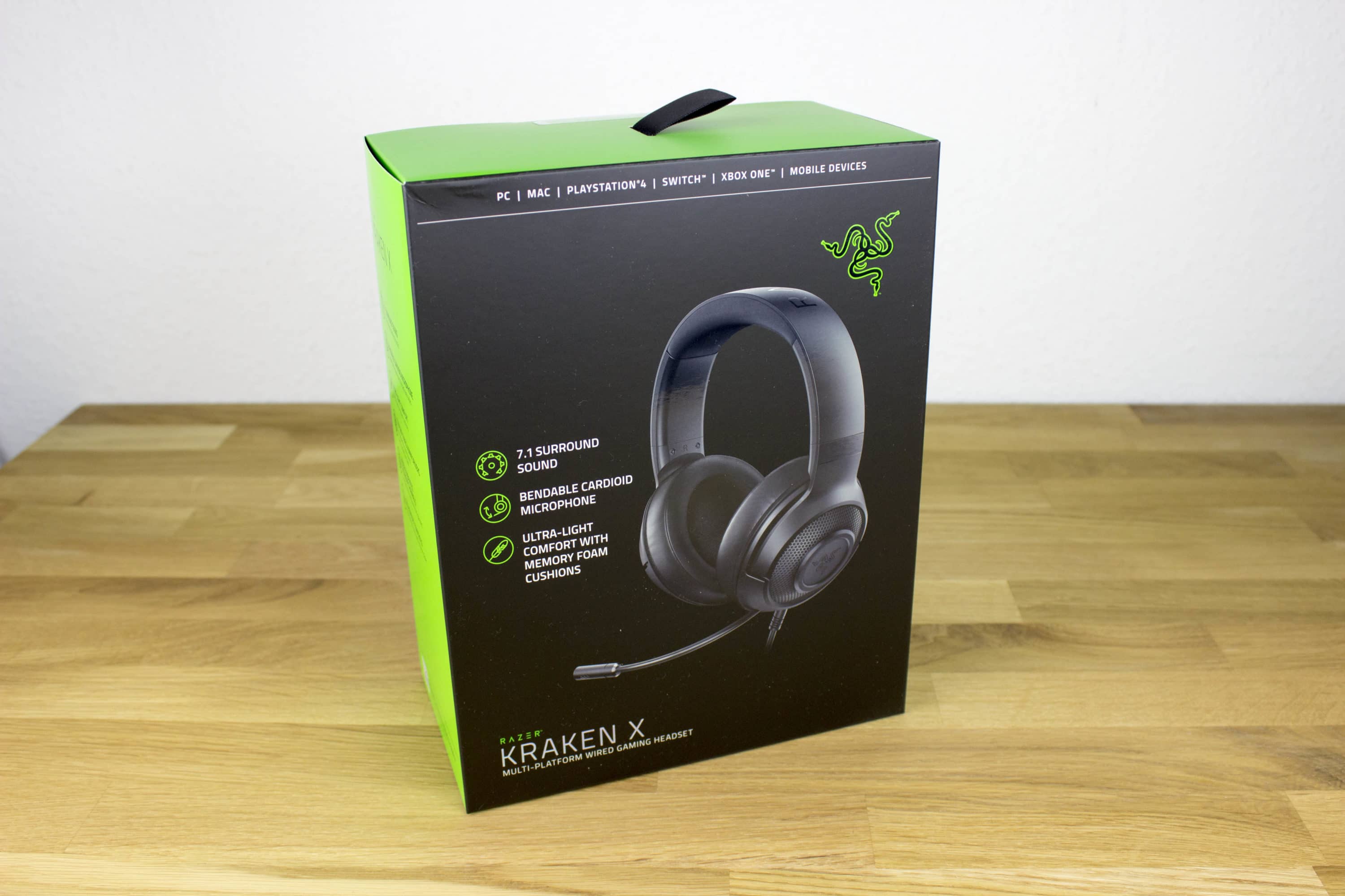 Razer Kraken X Review Beginner Headset With 7 1 Sound