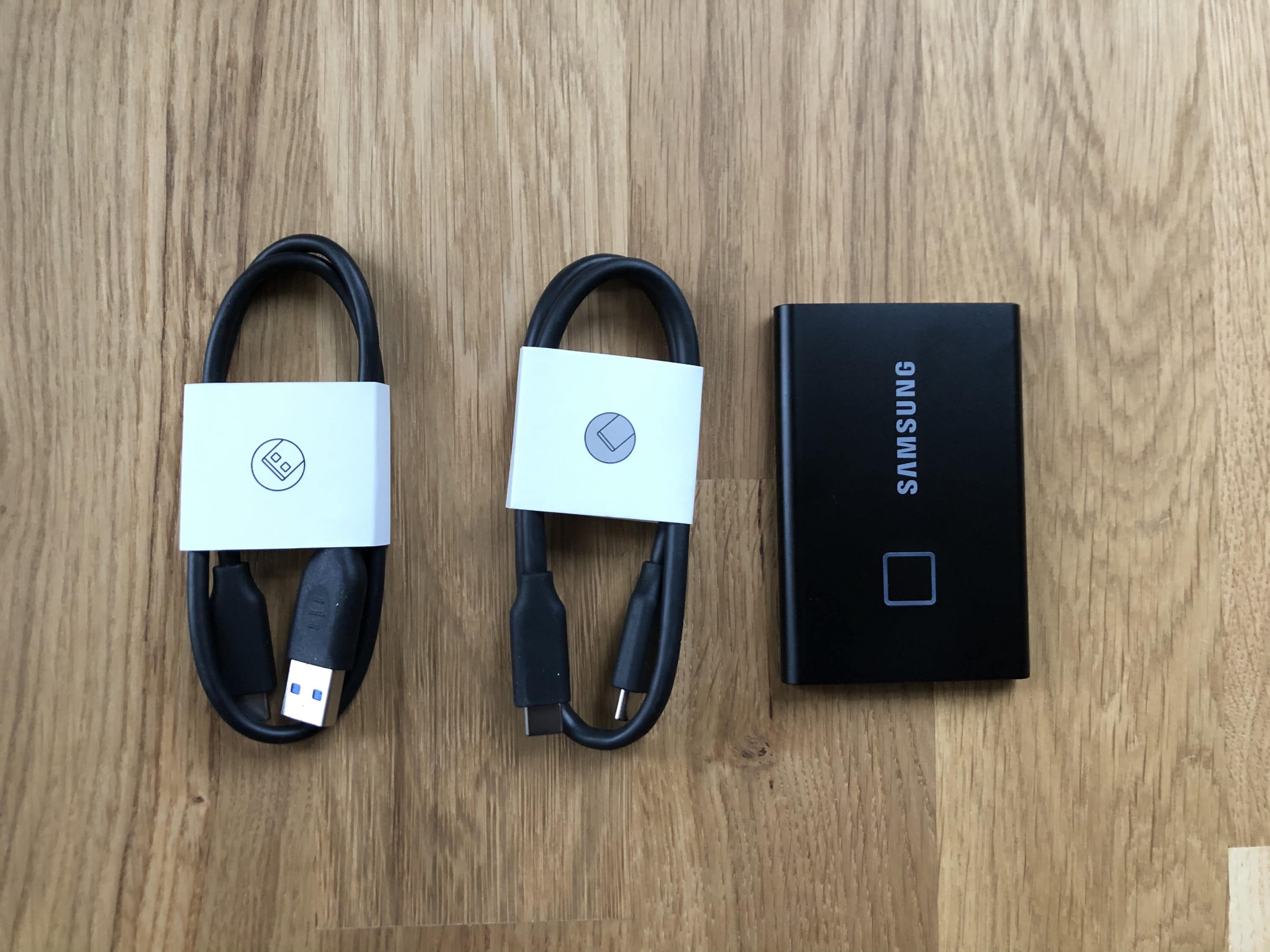 Test du SSD portable T7 de Samsung