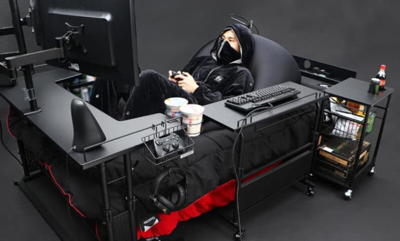 The Gaming Bed The Dream Of Every Gamer