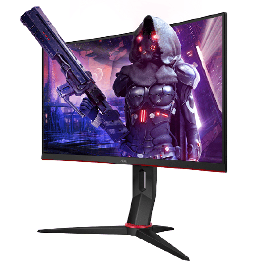 Aoc New Gaming Displays In Curved Design Presented