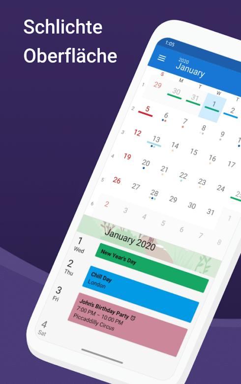 Die besten Kalender-Apps für Android