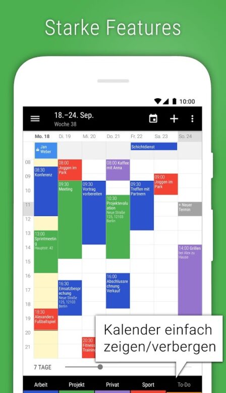 Die besten Kalender-Apps für Android