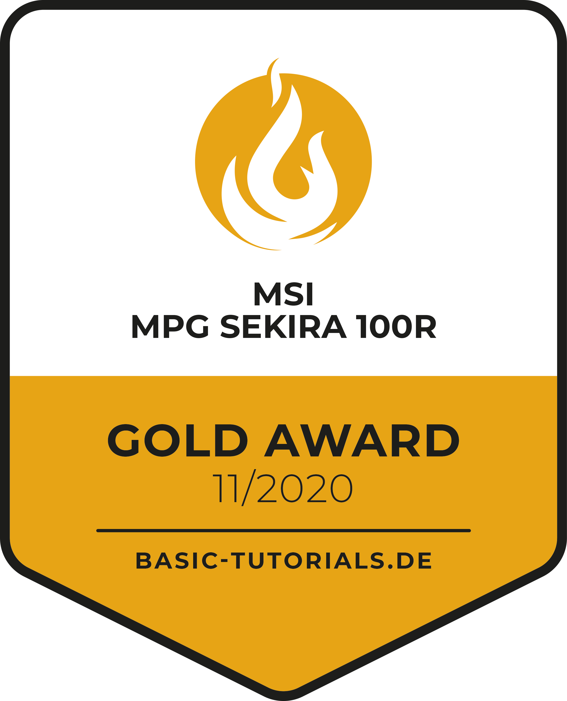 MSI MPG SEKIRA 100R - Fractal Shop