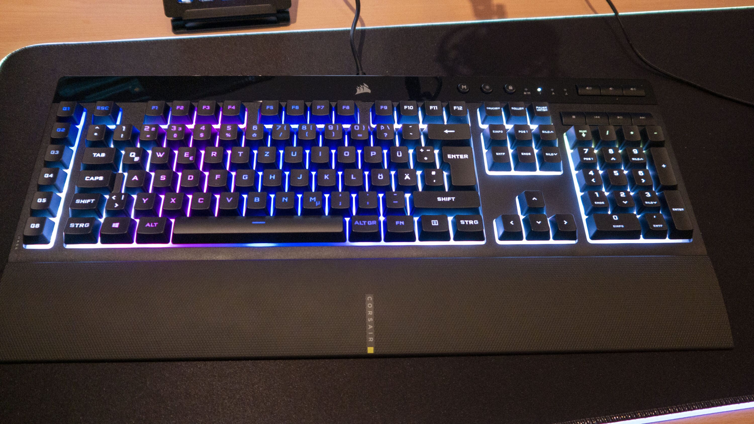 Flat atom Circular Is Rubberdome still up to date? The Corsair K55 RGB Pro XT gaming keyboard  in review