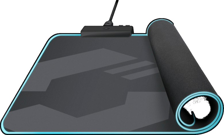 LEVAS LED Soft Gaming Mousepad