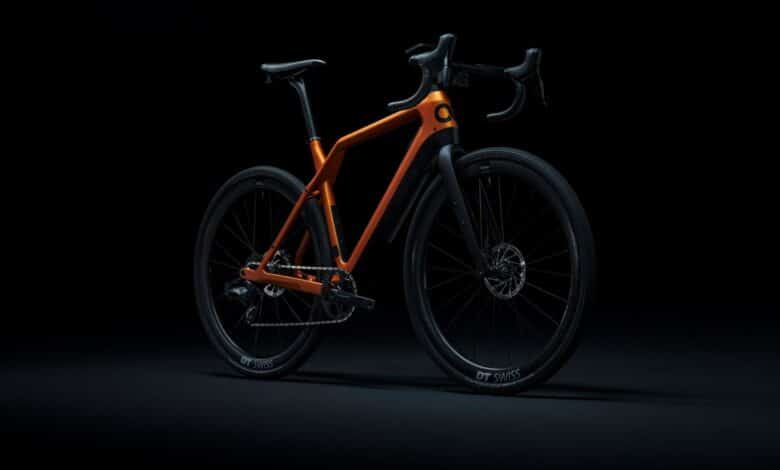 Cyklær E-Gravel-Bike energetic orange
