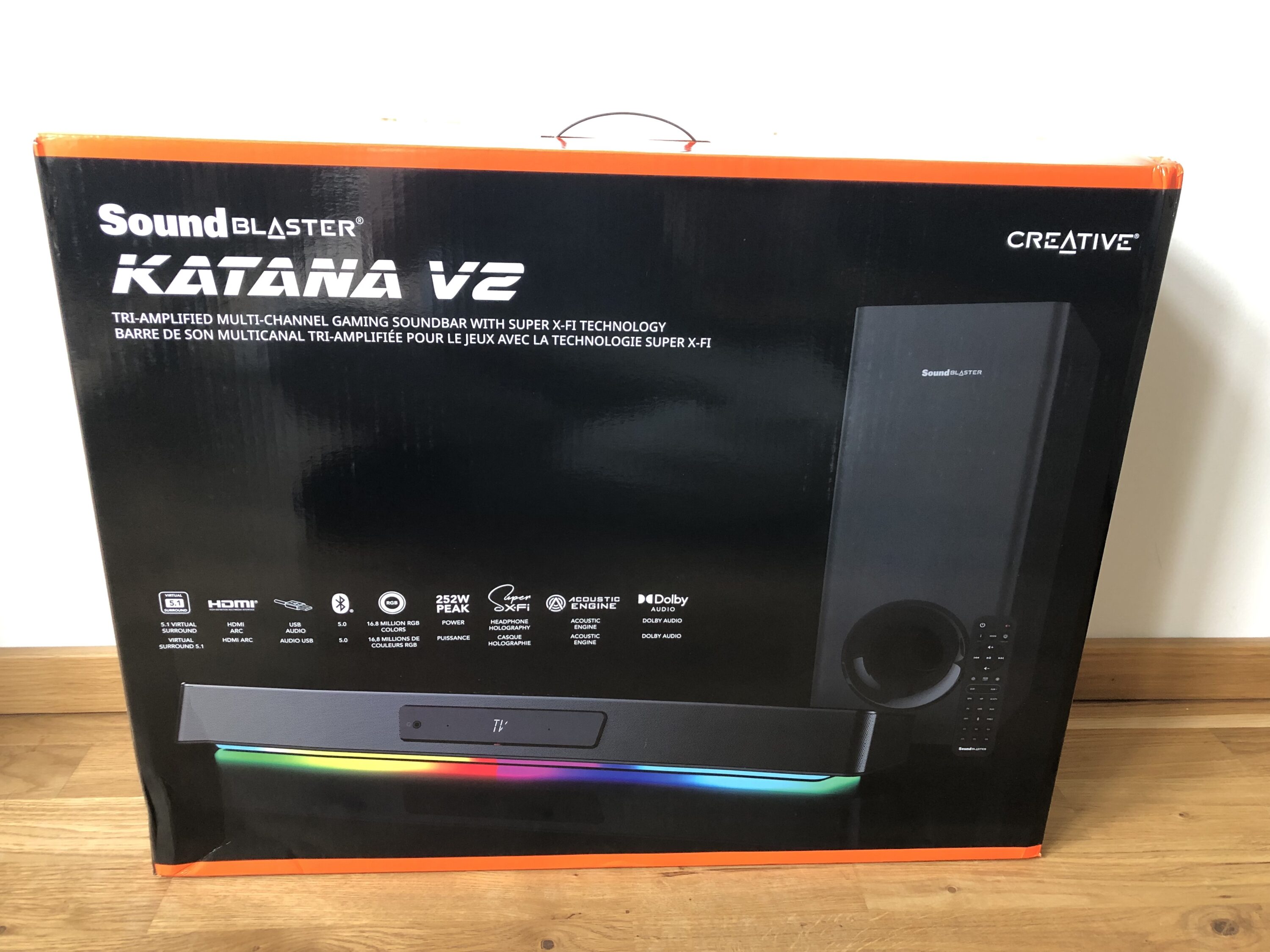 romanforfatter en anden Bryde igennem Creative Sound Blaster Katana V2: Gaming soundbar in test