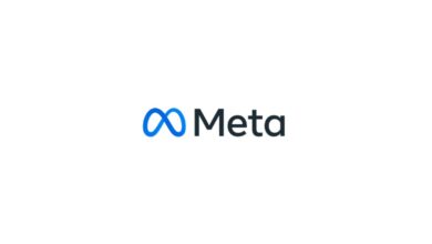 Das Logo von Meta