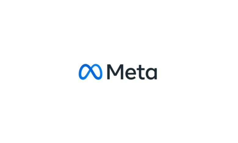 Das Logo von Meta