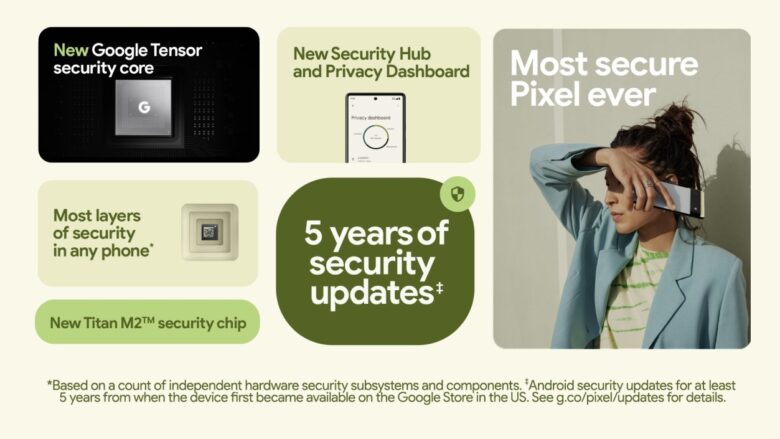 Google Pixel 6 und Pixel 6 Pro Sicherheit