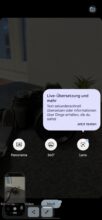 Pixel 6 Pro Kamera UI Live-Übersetzung