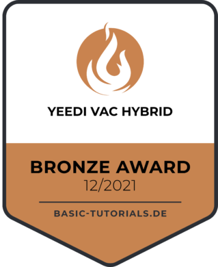 Yeedi Vac Hybrid Test Award