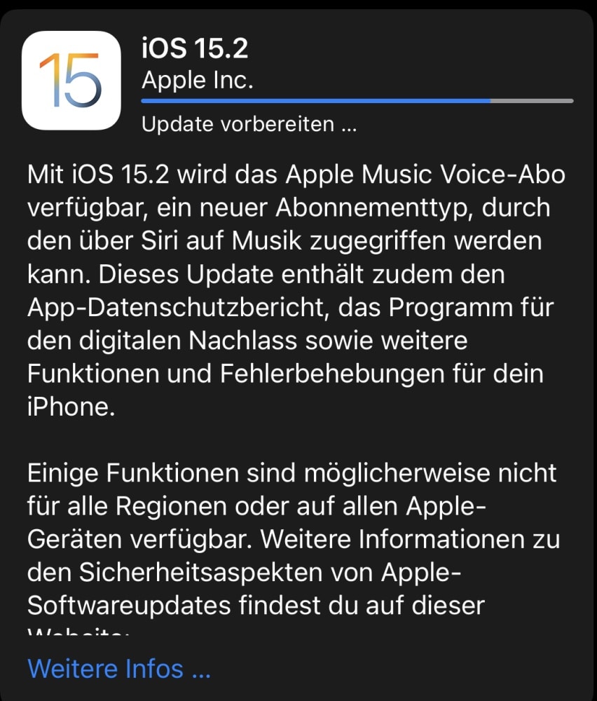 15.2 ios iOS 15.2