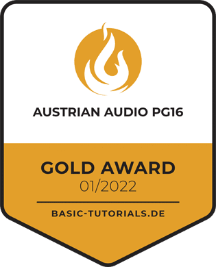 Austrian Audio PG16 Award