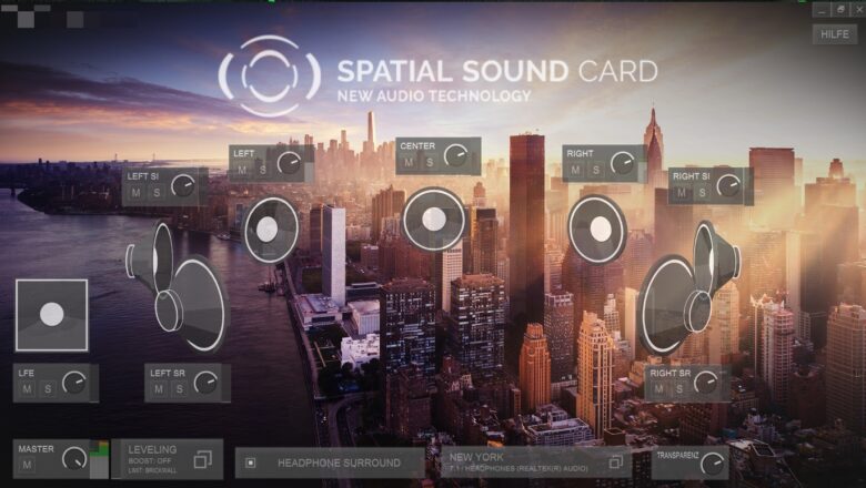 Spatial Sound Card L Software