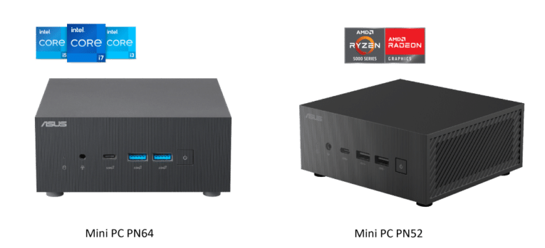 ASUS Mini PCs PN64 und PN52