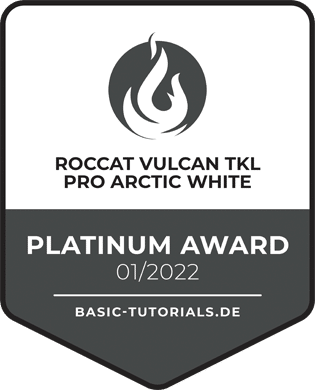 ROCCAT Vulcan TKL Pro Arctic White Award