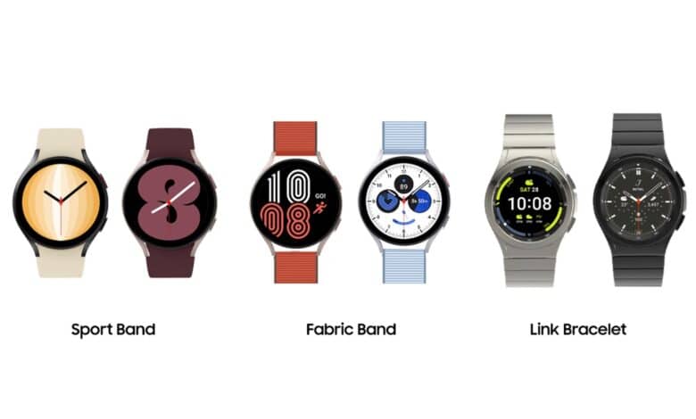 Samsung Galaxy Watch4 Update: Neue Armbänder