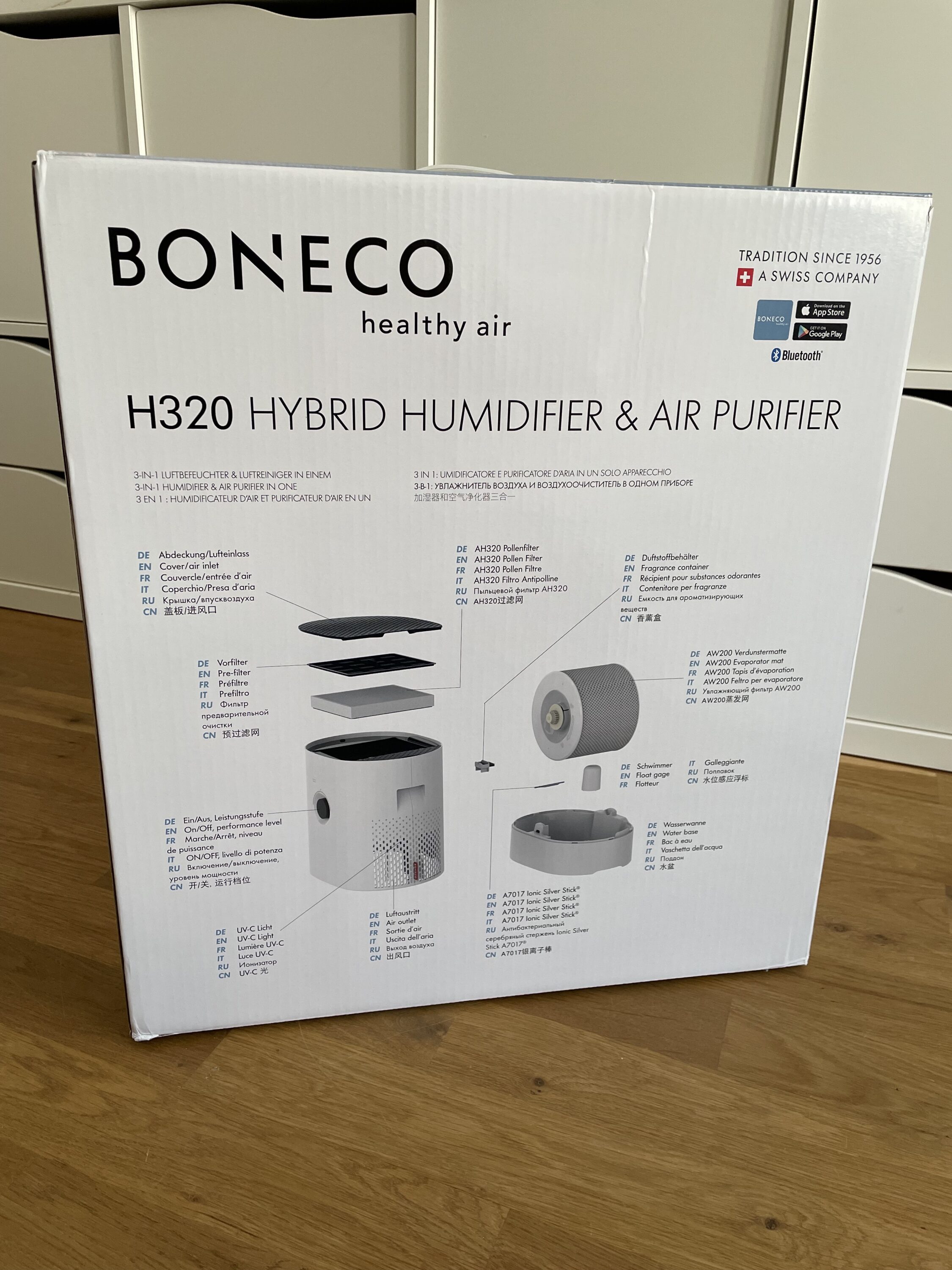 BONECO AH320 Filtre à POLLEN - Boneco