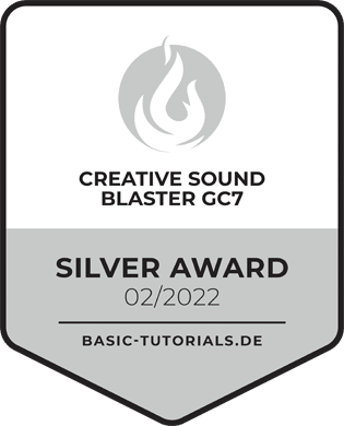 Creative Sound Blaster GC7 Test: Award