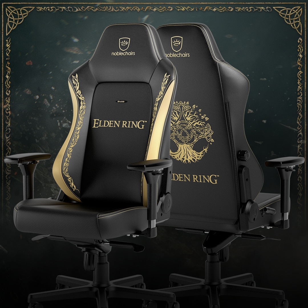 Elden Ring thrones now available from Noblechairs - Geeky Gadgets