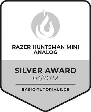 Razer Huntsman Mini Analog Test: Award