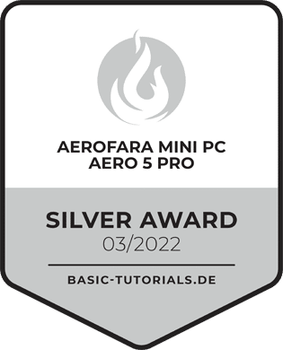 Aerofara Mini PC Test Silver Award