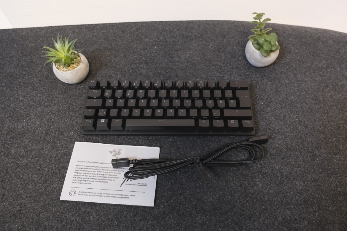 Razer Introduces the 60% Huntsman Mini Analog Keyboard