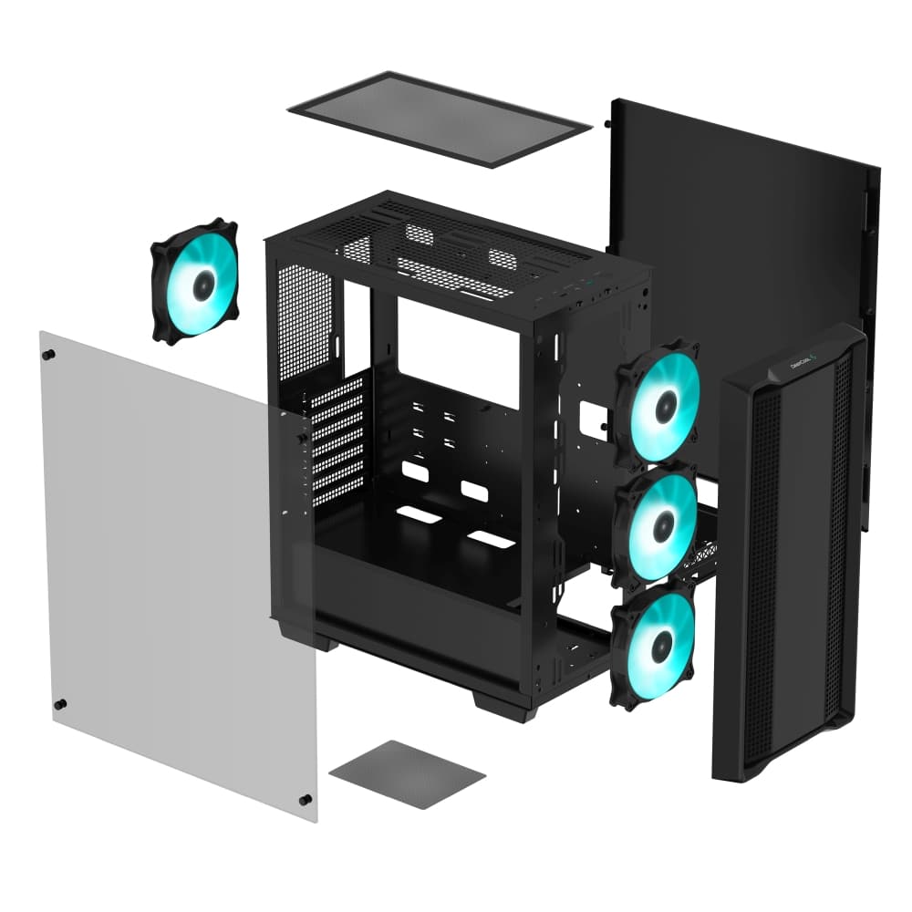 DeepCool CC560 series: Two new mid-tower cases introduced