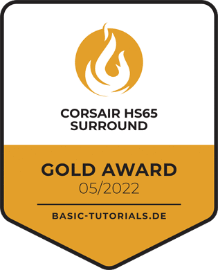 Corsair HS65 Surround Test Award