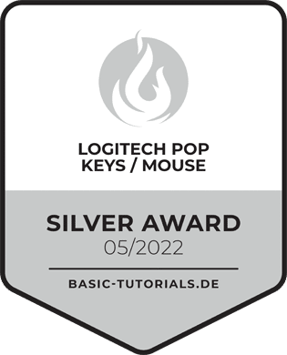 Logitech POP Keys und Mouse Test: Silber Award