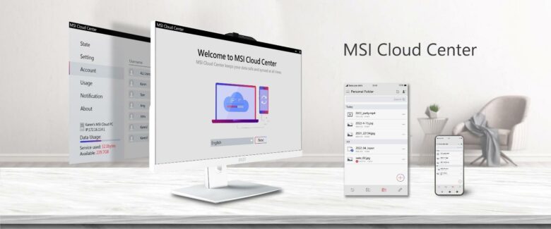 MSI Modern Serie: MSI Cloud Center App