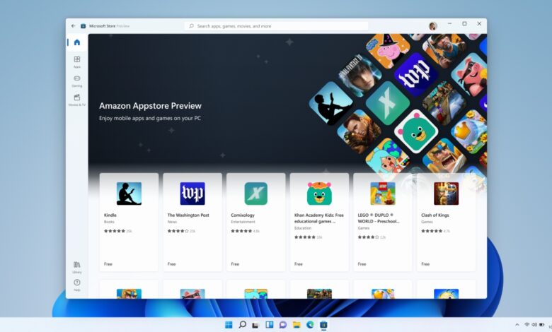 Windows 11 Android-App-Store