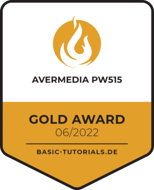 AverMedia PW515 Review: Gold Award