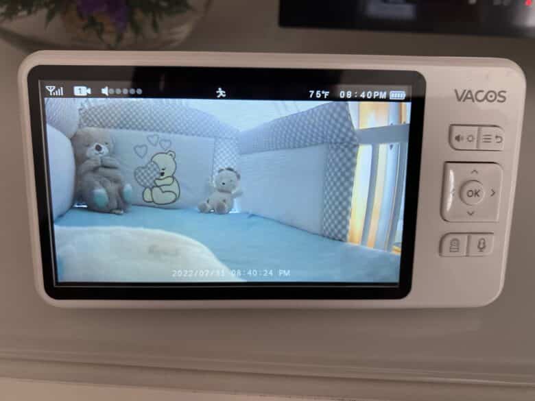 Vacos Baby Monitor Test
