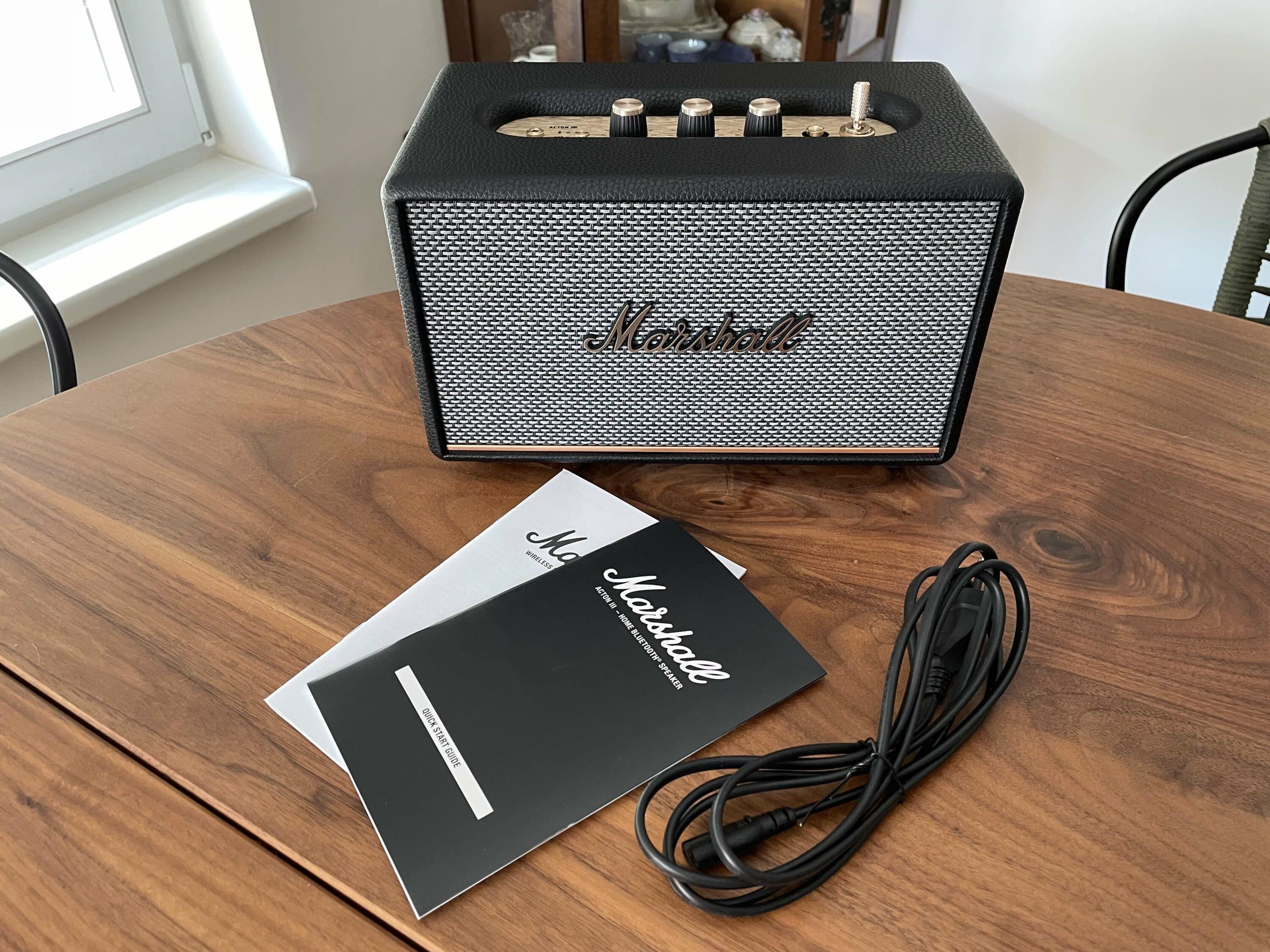 in Test: Marshall speaker Modern garb Acton vintage III