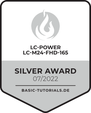 LC-Power LC-M24-FHD-165 Test: Silver Award