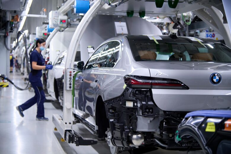 BMW i7 Produktion