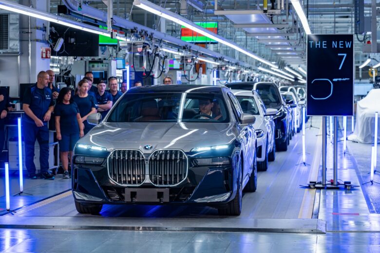 BMW 7er (2022) Produktion
