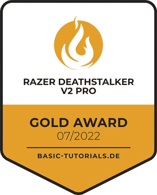 Razer DeathStalker V2 Pro Test: Gold Award