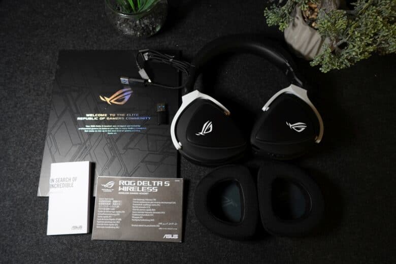 Asus ROG Delta S Wireless Lieferumfang