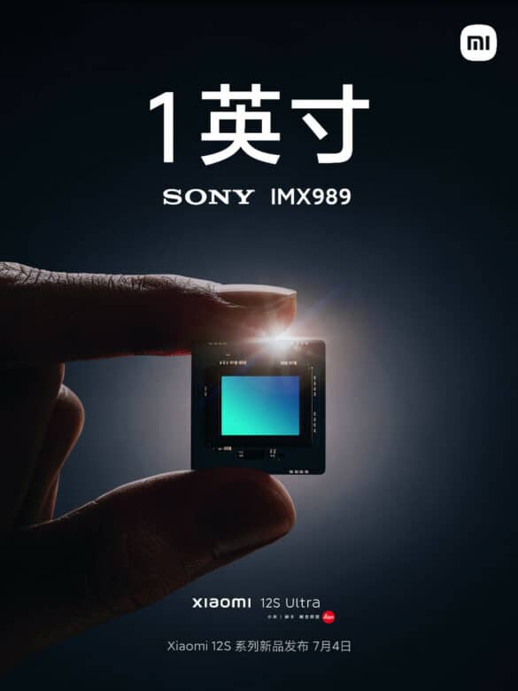 Xiaomi 12S Ultra with Sony IMX989
