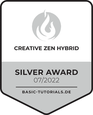 Creative Zen Hybrid Test: Award